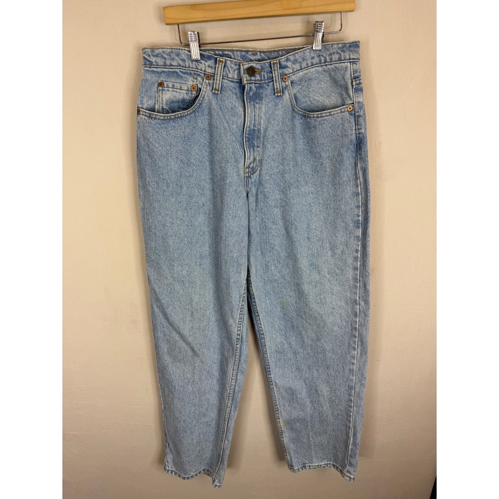 Vintage 90s Levis 535 Euro Fit Straight Leg Jeans Blue Denim Mens 34x30 Canada